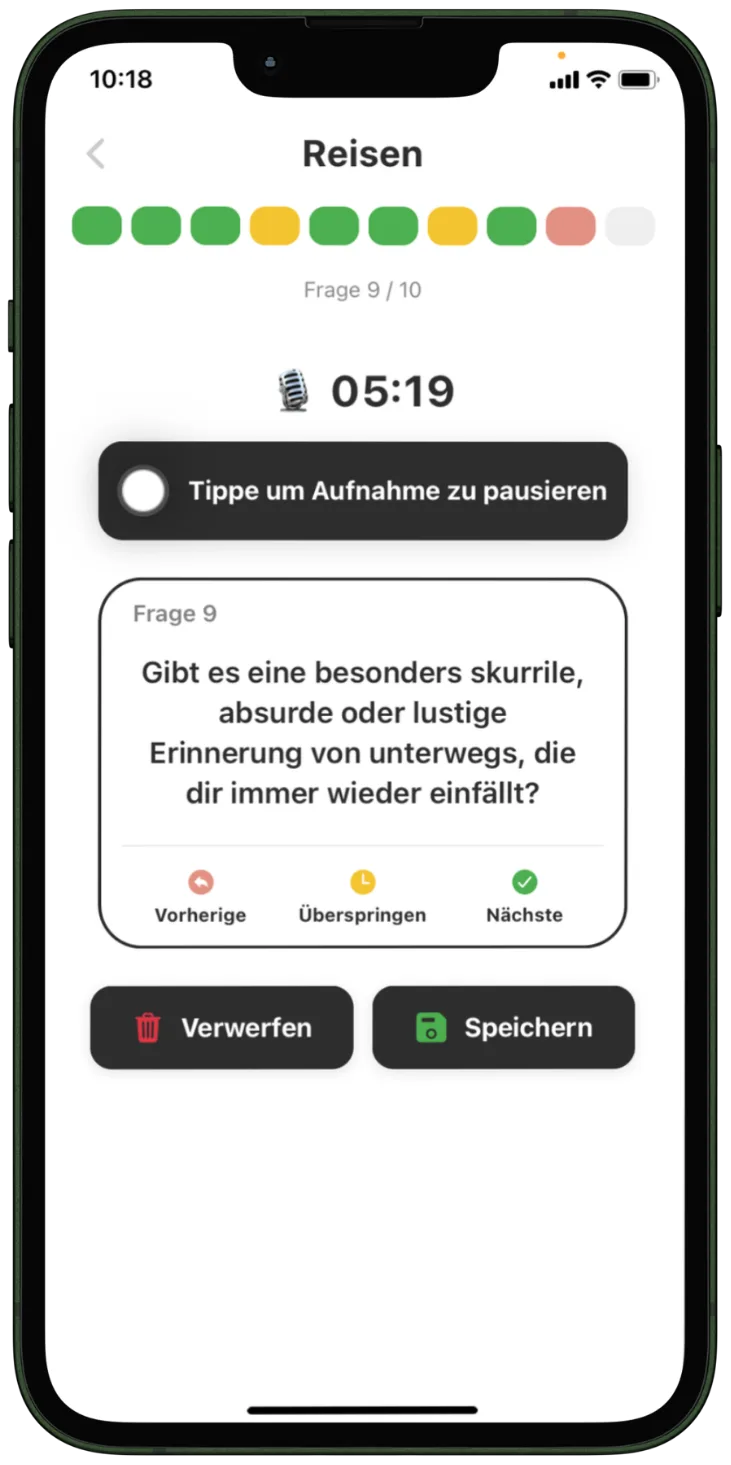 Aufnehmen
