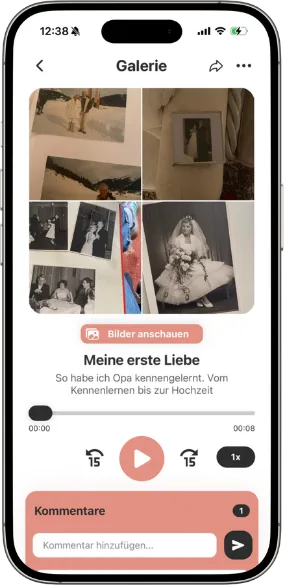 Geschichte teilen